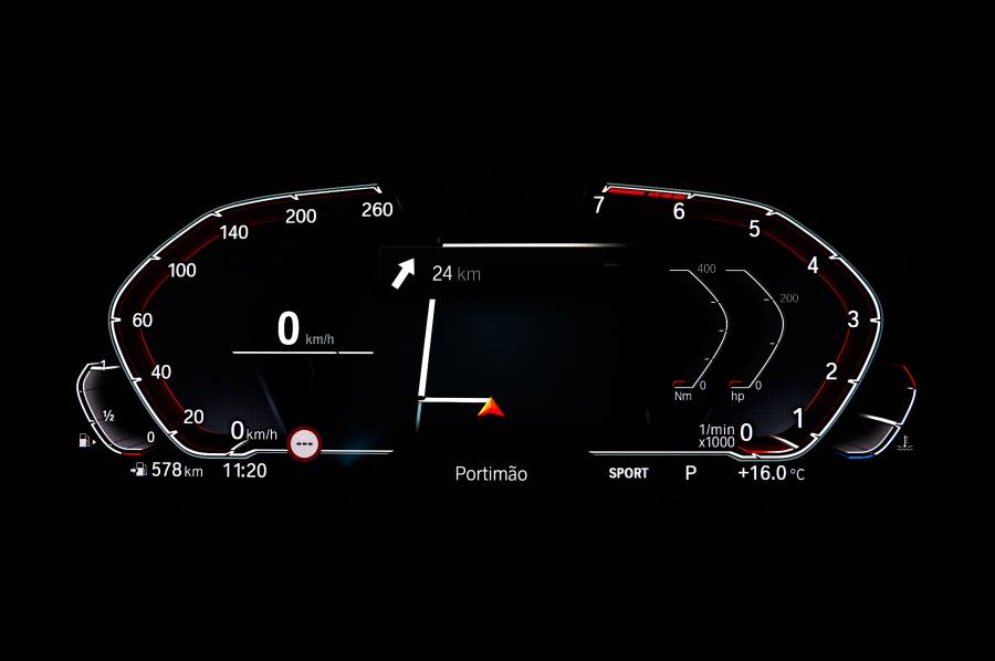 Панель приборов BMW 320d Sport Line (G20) 2019 года  (WW) (фото 310 из 311)